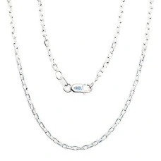 Silver chain Anchor 2.1 mm , diamond cut, 50, 6.4 g, Silver 925 fineness