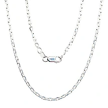Silver chain Anchor 2.1 mm , diamond cut, 70, 8.8 g, Silver 925 fineness