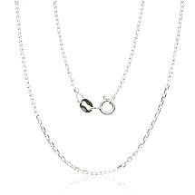 Silver chain Anchor 1.2 mm , diamond cut, 40, 2.5 g, Silver 925 fineness