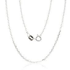 Silver chain Anchor 1.2 mm , diamond cut, 40, 2.5 g, Silver 925 fineness
