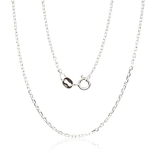 Silver chain Anchor 1.2 mm , diamond cut, 42, 2.6 g, Silver 925 fineness