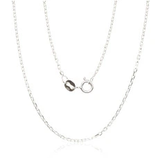Silver chain Anchor 1.2 mm , diamond cut, 55, 3.4 g, Silver 925 fineness