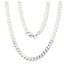 Серебряная цепочка Картье 3.5 мм , алмазная обработка граней, 60, 15.9 g, Серебро 925 проба