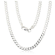 Серебряная цепочка Картье 3.5 мм , алмазная обработка граней, 60, 15.9 g, Серебро 925 проба