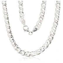 Silver chain Mona Liza 6 mm, diamond cut, Silver 925 fineness