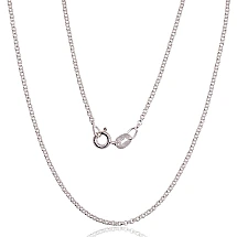 Серебряная цепочка Rollo 1 мм, 42, 2.3 g, Серебро 925 проба