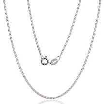Серебряная цепочка Rollo 1 мм, 50, 2.7 g, Серебро 925 проба