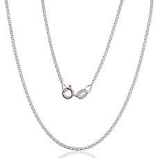 Серебряная цепочка Rollo 1 мм, 55, 2.9 g, Серебро 925 проба
