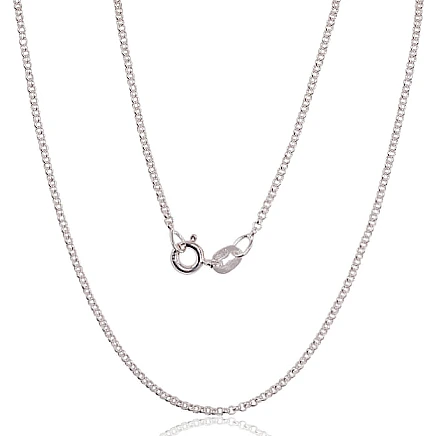 Цепочки,  - Серебряная цепочка Rollo 1 мм, 55, 2.9 g, Серебро 925 проба