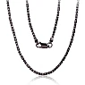 Sudraba ķēdīte Bizantija 2.1 mm, 45, 15.9 g, Sudrabs 925 prove, rodijs (pārklājums)