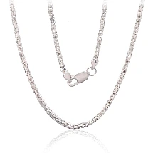 Серебряная цепочка Византийское 2.1 мм, 55, 19.6 g, Серебро 925 проба
