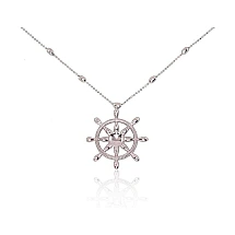 Серебряное колье, 55, 7.7 g, Серебро 925 проба, родий (покрытие)