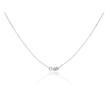 Серебряное колье, 38, 2.4 g, Серебро 925 проба, Регулируемая длина