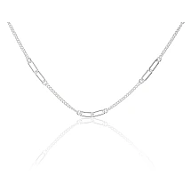 Серебряное колье, 40, 5 g, Серебро 925 проба, Регулируемая длина