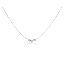 Серебряное колье, 38, 2.4 g, Серебро 925 проба, Регулируемая длина