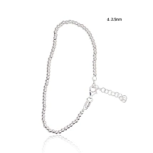 Silver bracelet, 17, 3.5 g, Silver 925 fineness, Variable length