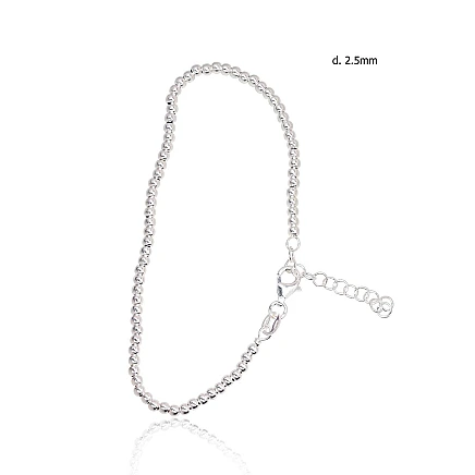 Aproces,  - Sudraba aproce, 17, 3.5 g, Sudrabs 925 prove, Regulējamais garums