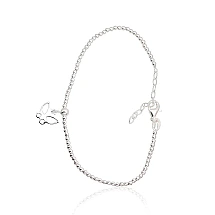 Silver bracelet, 17, 3.2 g, Silver 925 fineness, Variable length