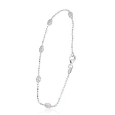 Silver bracelet, 18, 2 g, Silver 925 fineness