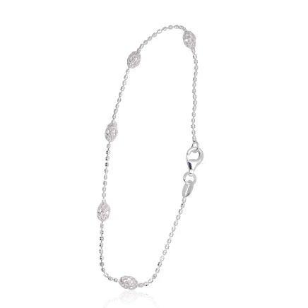 Bracelets,  - Silver bracelet, 18, 2 g, Silver 925 fineness