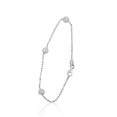 Серебряный браслет, 18, 2 g, Серебро 925 проба