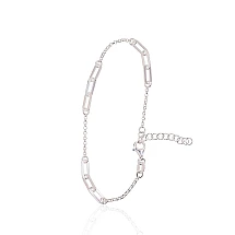 Silver bracelet, 17, 2.5 g, Silver 925 fineness, Variable length