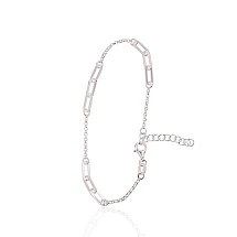 Silver bracelet, 17, 2.6 g, Silver 925 fineness, Variable length