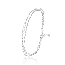Silver bracelet, 17, 3.1 g, Silver 925 fineness, Variable length
