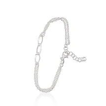 Silver bracelet, 17, 3.8 g, Silver 925 fineness, Variable length