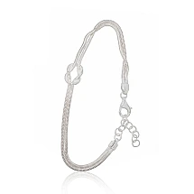 Silver bracelet, 17, 5.3 g, Silver 925 fineness, Variable length