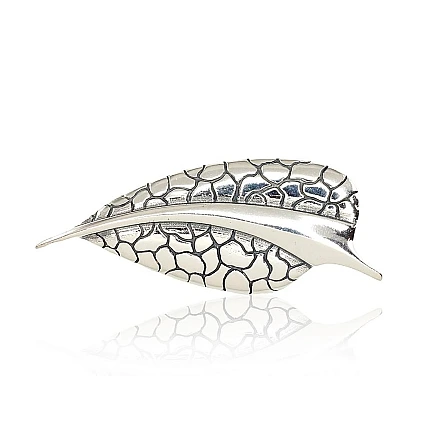 Brooch,  - Silver brooch, 6.5 g, Silver 925 fineness, oxide (Plating)