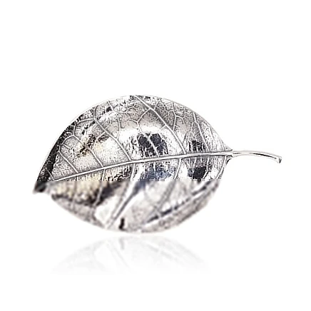 Brooch,  - Silver brooch, 13.4 g, Silver 925 fineness, oxide (Plating)
