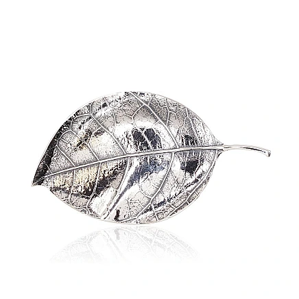 Brooch,  - Silver brooch, 13.8 g, Silver 925 fineness, oxide (Plating)
