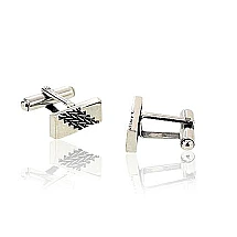 Silver cufflinks, 7.2 g, Silver 925 fineness, oxide (Plating)