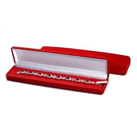 Bracelet / Chain / Watch,  - Gift box, color: Red, 21.5 x 4.8 x 2.4 mm