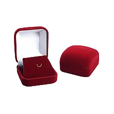Gift box, color: Dark Red, 5.8 x 5.8 x 3.4 mm