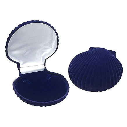 Necklace,  - Gift box, color: Dark Blue, 14 x 12.5 x 6.5 mm