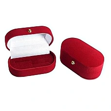 Davanu kārbiņa, krāsa: Bordo, 7.4 x 3.9 x 3.5 mm