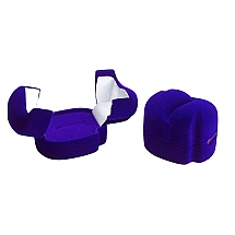 Подарочная коробочка, цвет: Синий, 5.6 x 4.2 x 4.1 мм