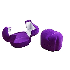 Подарочная коробочка, цвет: Фиолетовый, 5.6 x 4.2 x 4.1 мм