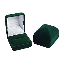 Подарочная коробочка, цвет: Зеленый, 4.9 x 5.4 x 4.1 мм