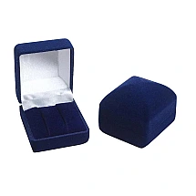 Подарочная коробочка, цвет: Темно-синий, 4.9 x 5.4 x 4.1 мм