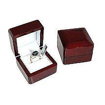 Davanu kārbiņa, krāsa: Brūna, 6 x 6 x 4.5 mm