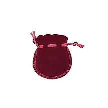 Dāvanu maisiņš, krāsa: Bordo, 7 x 8 mm