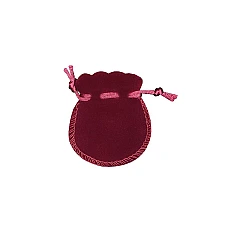 Dāvanu maisiņš, krāsa: Bordo, 7 x 8 mm