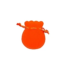 Dāvanu maisiņš, krāsa: Oranža, 7 x 8 mm