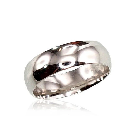 Wedding-rings,  - Silver wedding ring, 20.5, 4.7 g, Silver 925 fineness, Rhodium (Plating)