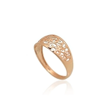Women,  - Gold ring, 19, 1.78 g, Red Gold 585 fineness