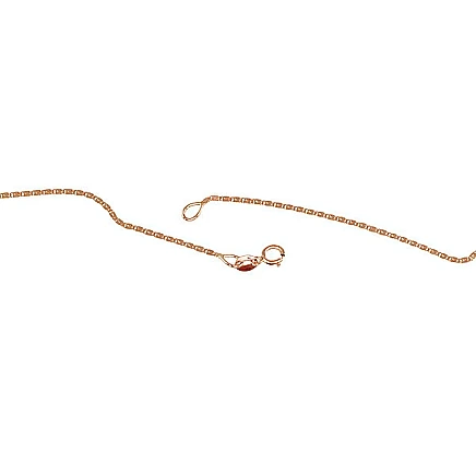 Chains,  - Gold chain Snail 1.15 mm, 45, 1.53 g, Red Gold 585 fineness