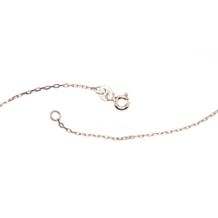 Chains,  - Gold chain Anchor 1.2 mm , diamond cut, 47, 1.61 g, Red Gold 585 fineness